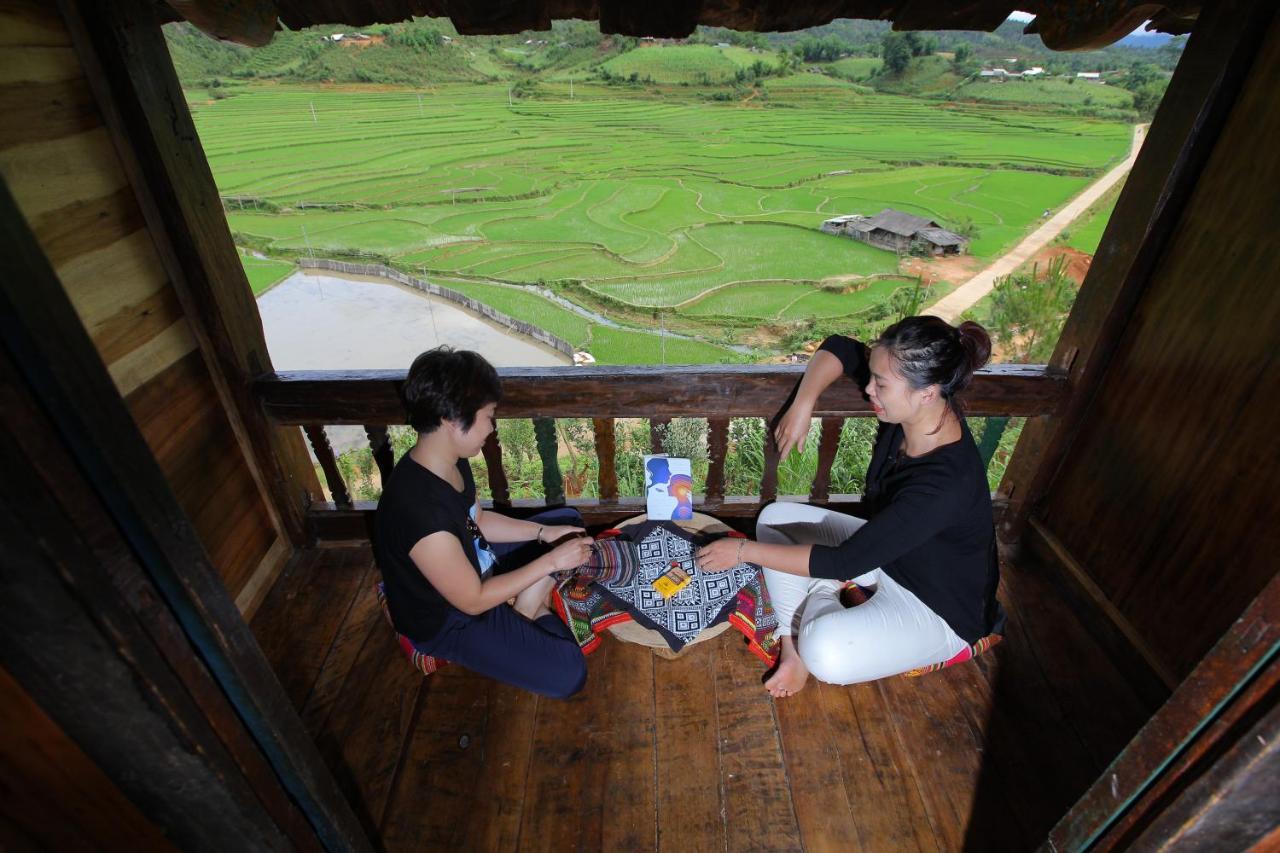 Mu Cang Chai Eco Lodge Nam San Eksteriør billede